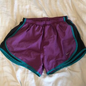 Purple/Black/Blue Nike Tempo Shorts